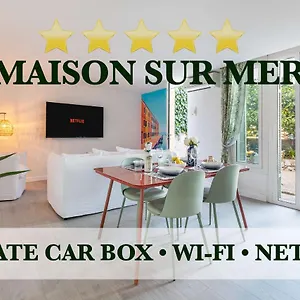 Appartement Maison Sur - Garage & Jardin Prive, Roquebrune-Cap-Martin
